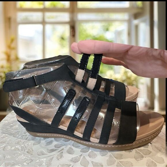 Dansko Athena Milled Nubuck Sandals Size 40 EU 9.5 - 10 US - Picture 7 of 16